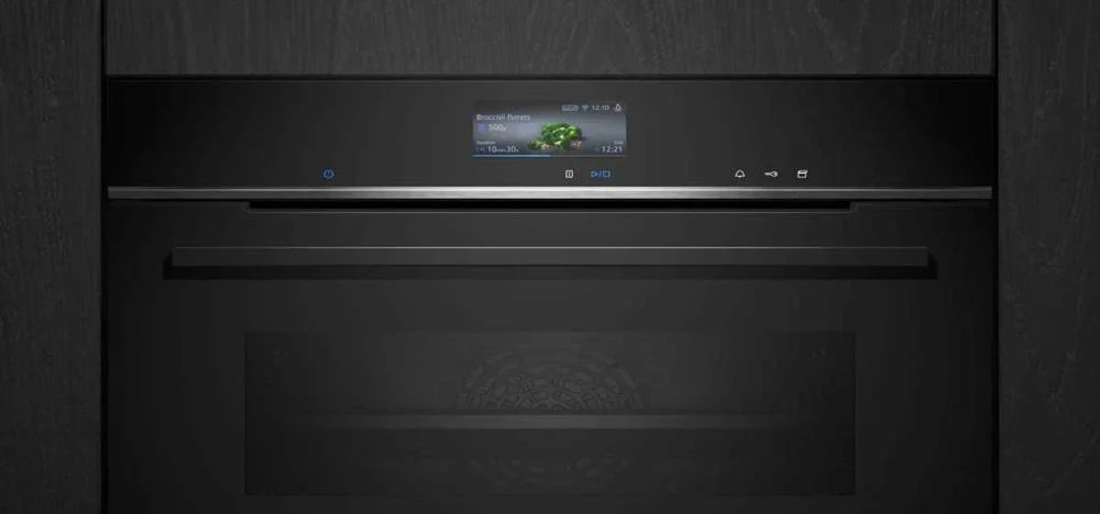 Forno Compacto c/ Fun&ccedil;&atilde;o Vapor iQ700 47L 3300W Pr.