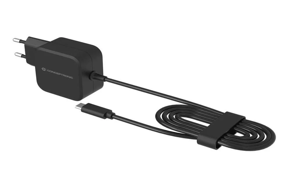 Conceptronic  Carregador Portatil Universal Usb-C Nitreto de Galio 67w