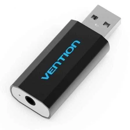 Tarjeta de Sonido Vention Vab-S15-B/ Usb Macho - .