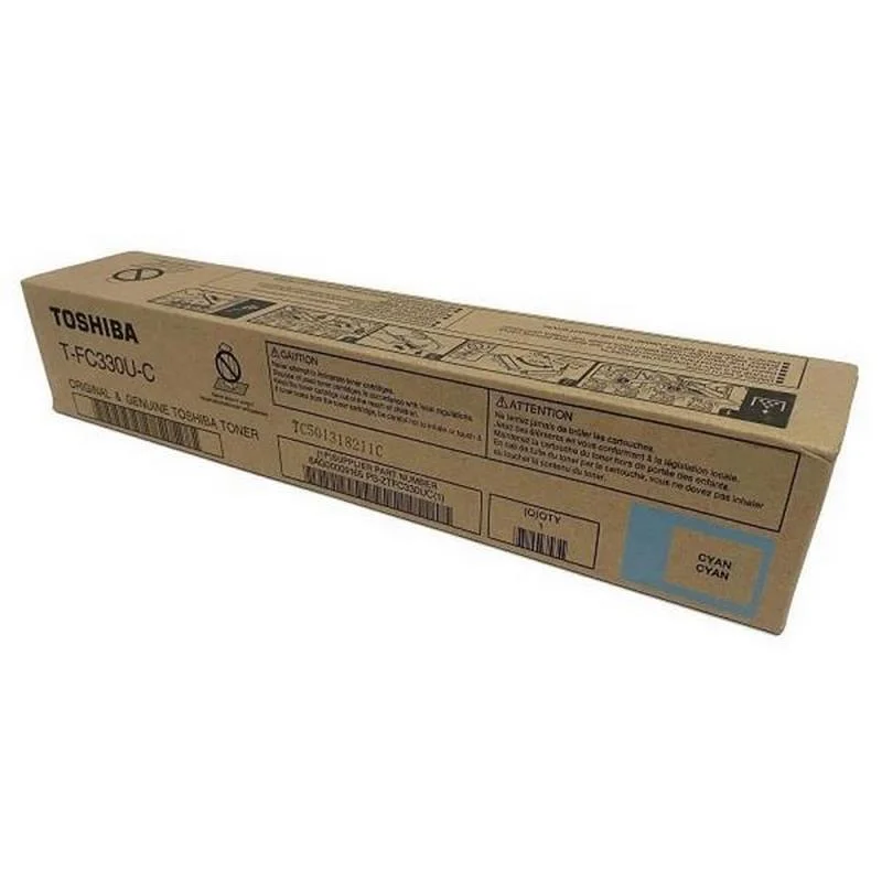 Toner Original Toshiba T-Fc 330u Ciano ~ 17400p
