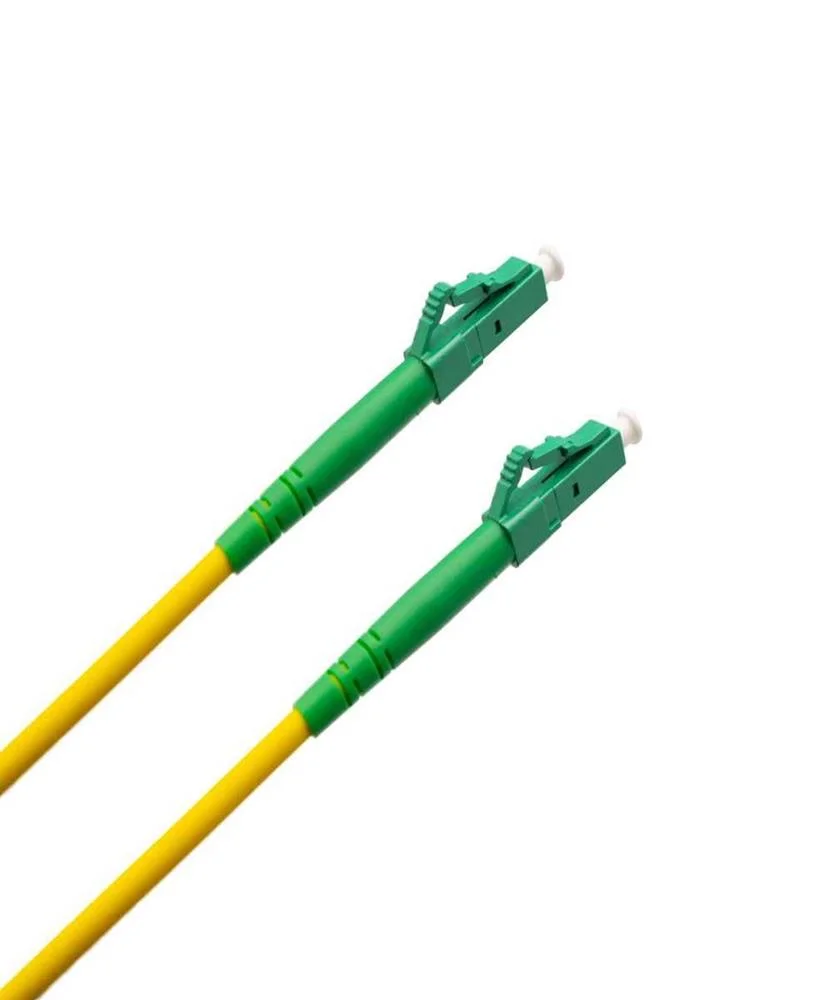 Cable de Fibra &Oacute;ptica Lc/Apc a Lc/Apc Monomodo Simplex, 1m