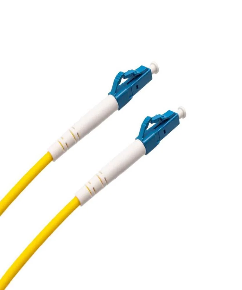 Cable de Fibra &Oacute;ptica Lc/Upc a Lc/Upc Monomodo Simplex, 1m