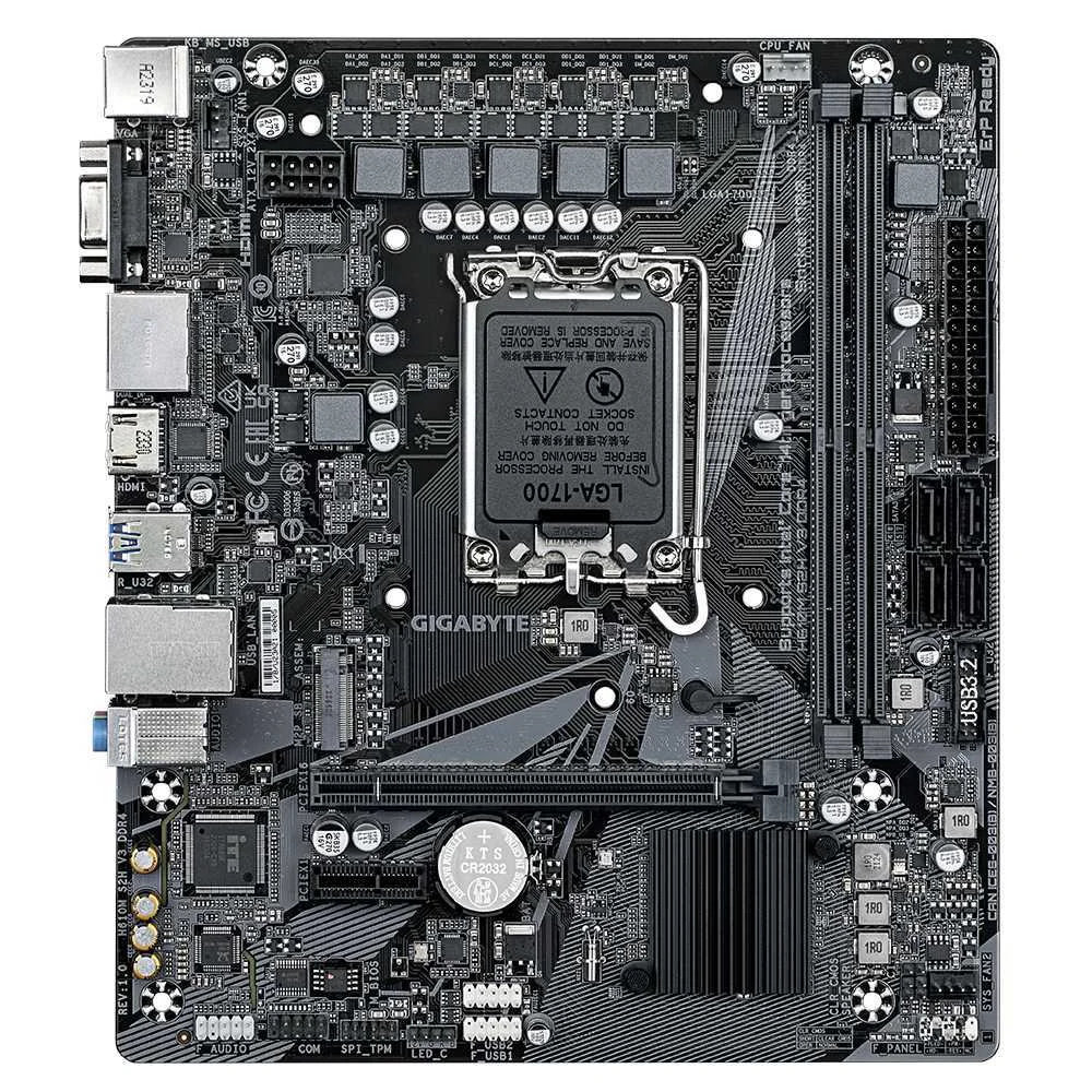Placa Base Gigabyte H610m S2h V3 1700 Matx 2xddr4