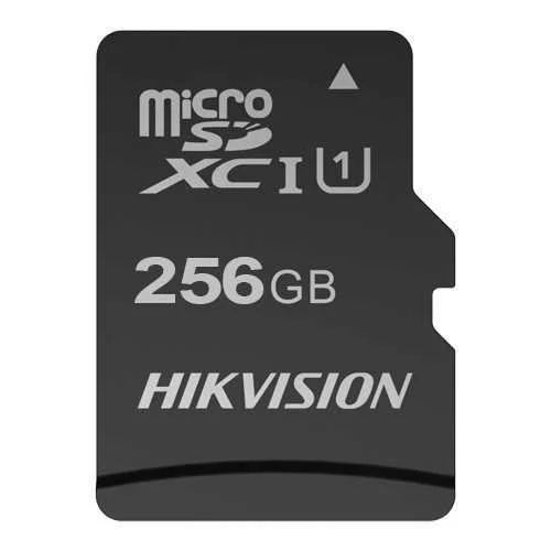 Cart&atilde;o de Mem&oacute;ria Hikvision - Capacidade 256 Gb - Classe 10  Velocidade de Escrita 20mb/S - At&eacute; 300