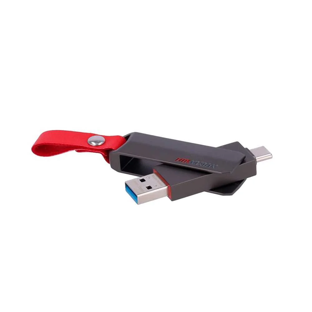 Pendrive Usb Hikvision - Capacidade 128 Gb - Interface Usb Tipo C 3.2 - Velocidade M&aacute;xima de Leitura