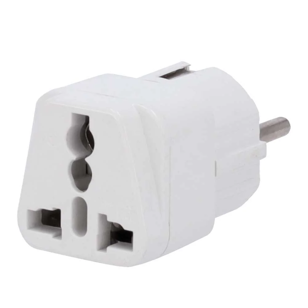 Adaptador  - Ficha Tipo G (Reino Unido) para Ficha Tipo F (Ue)  - Tens&atilde;o 250v Ac - Corrente M&aacute;xima D