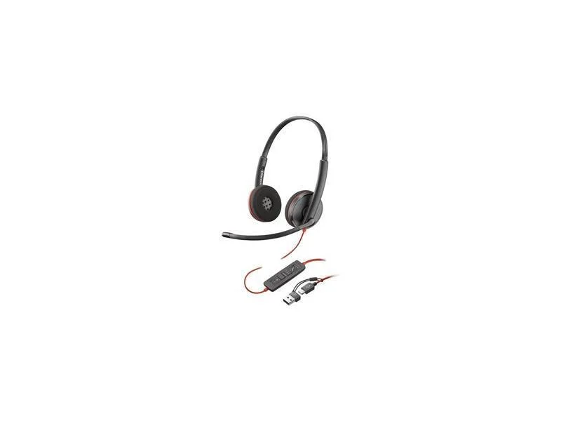 Fone de ouvido est&eacute;reo POLY Blackwire 3220