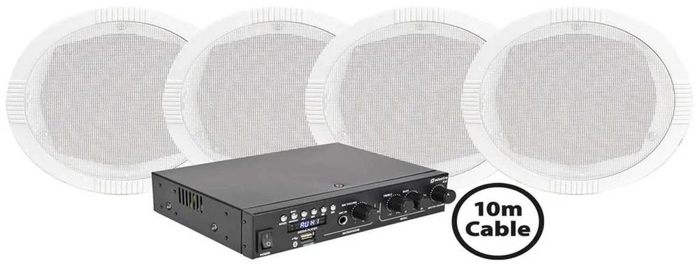 4 X Rc5 Ceiling Speakers + A22 Package