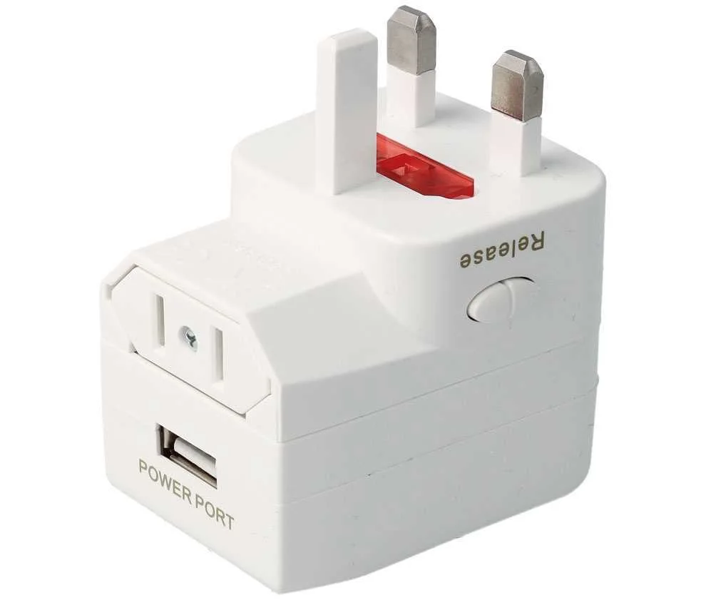 Adaptador Conector de Red Universal Con Cargador .
