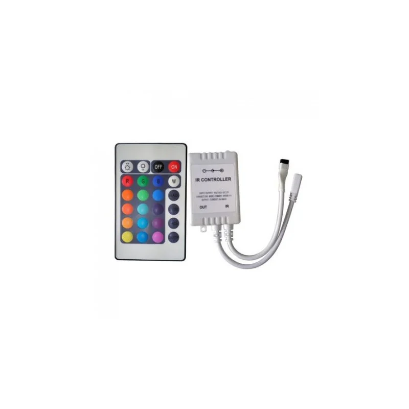 Controlador Rgb+W Touch 12v/24v