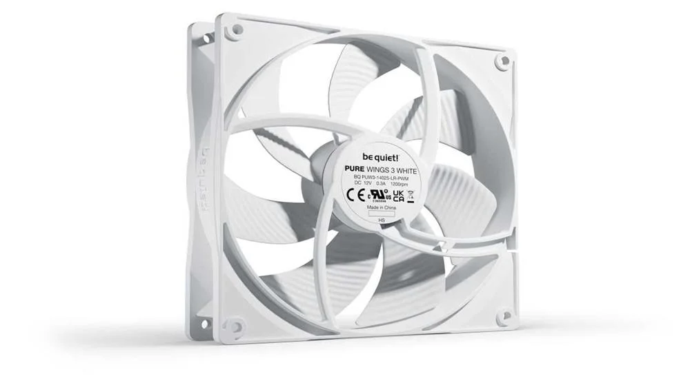 BE QUIET! PURE WINGS 3 140MM PWM WHITE CAIXA DE C.