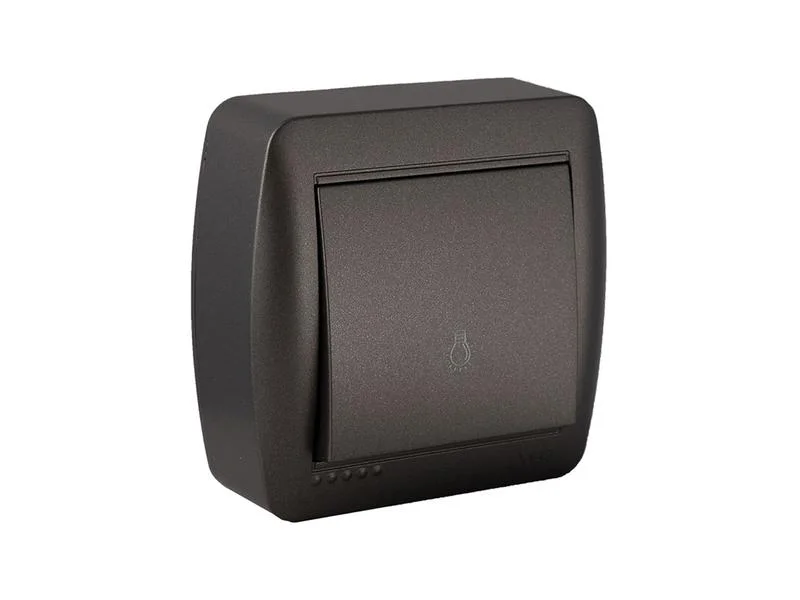 Interruptor Luz 10a 250v~ de Superf&iacute;cie