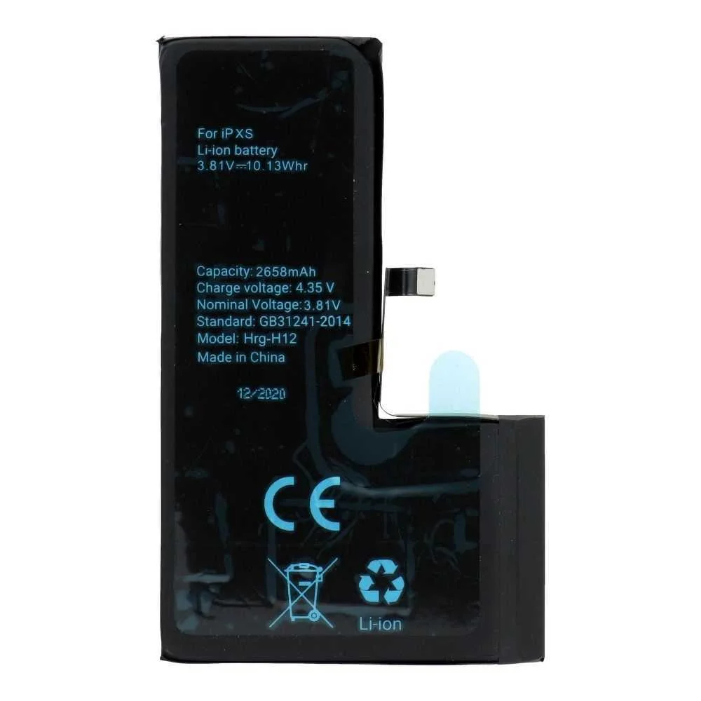Bateria de caixa de pol&iacute;mero para iPhone Xs 2658 .