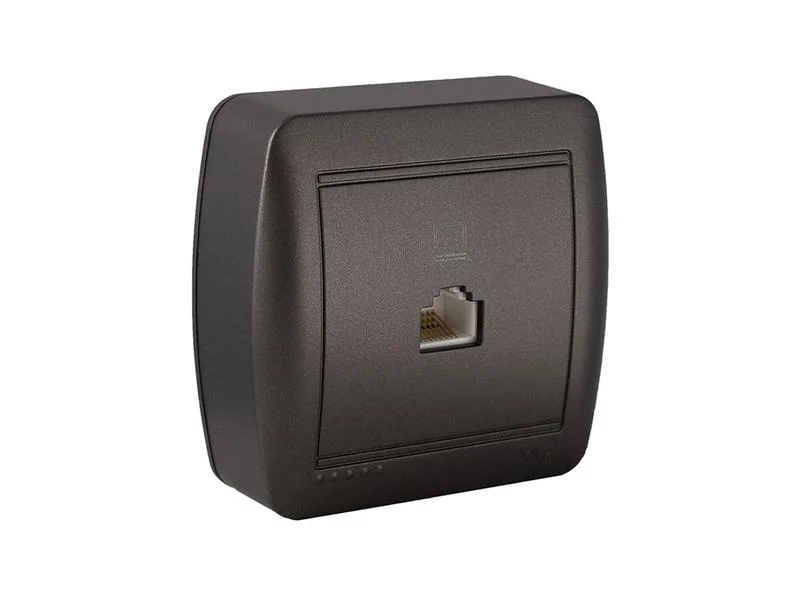 Tomada Multim&eacute;dia Rj45 Cat 5e