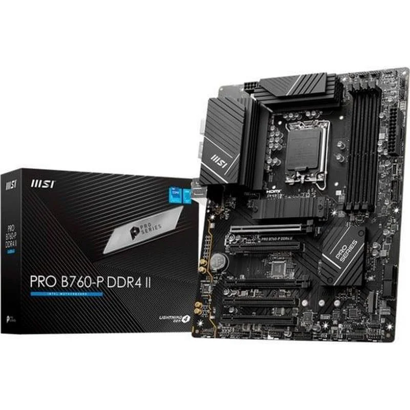 Msi Msi Pro B760-P Ii. Placa-M&atilde;e