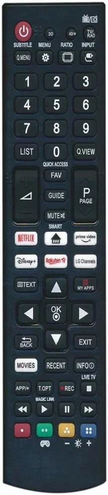 Controlo Remoto Compat&iacute;vel com Lg Smart Tv