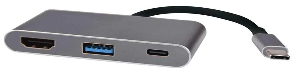 3 Port Slim Usb3.0 Type-C Hub