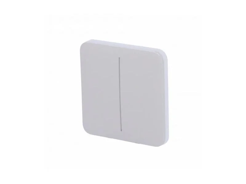 Panel T&aacute;ctil para Interruptor de Luz Doble  - Com.