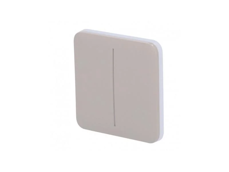 Panel T&aacute;ctil para Interruptor de Luz Doble  - Com.