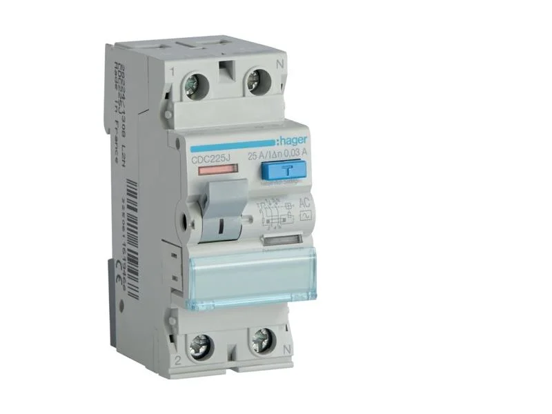 Cdc225j 25a/ 30ma/Ac Differential Circuit Breaker 25a 2p 2m 30ma Ac 6ka