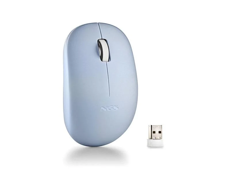 Rato Rf Wireless &Oacute;tico Fog Pro 1000dpi Azul - Ngs