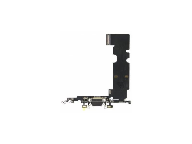 Flex Conector Carga Lightning iPhone 8 Plus Preto