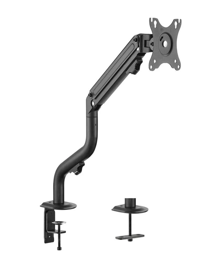 Suporte de Monitor Ewent Ew1533 Desk Mount With Gas Spring 17"-32" Preto