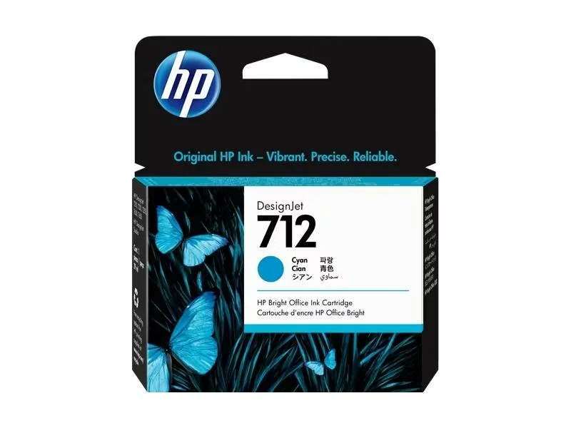 Tinteiro Hp Compat&iacute;vel 712 Azul (3ed67a)