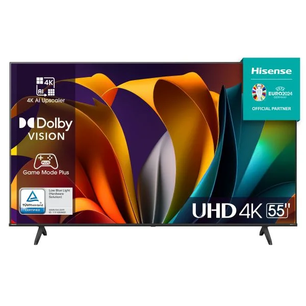 Tv Hisense 55" 55a6n Dled Uhd Smart Tv 4k Hdr10+