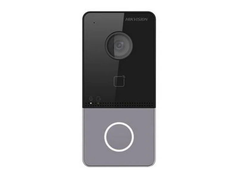 Intercomunicador V&iacute;deo Hikvision Cinzento
