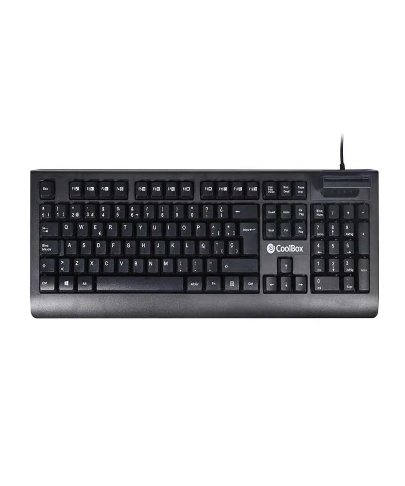 Coolbox Coo-Tec04dni Teclado Usb Qwerty Espanhol .