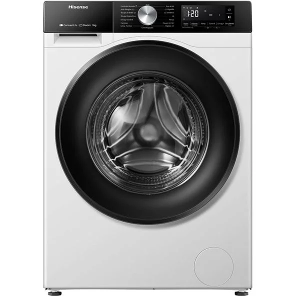 M&aacute;quina de Lavar Roupa Hisense Wf3s9045bw3 9kg 1400rpm Classe a