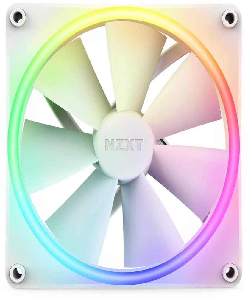 Nzxt F120p RGB Duo 120mm Fan White