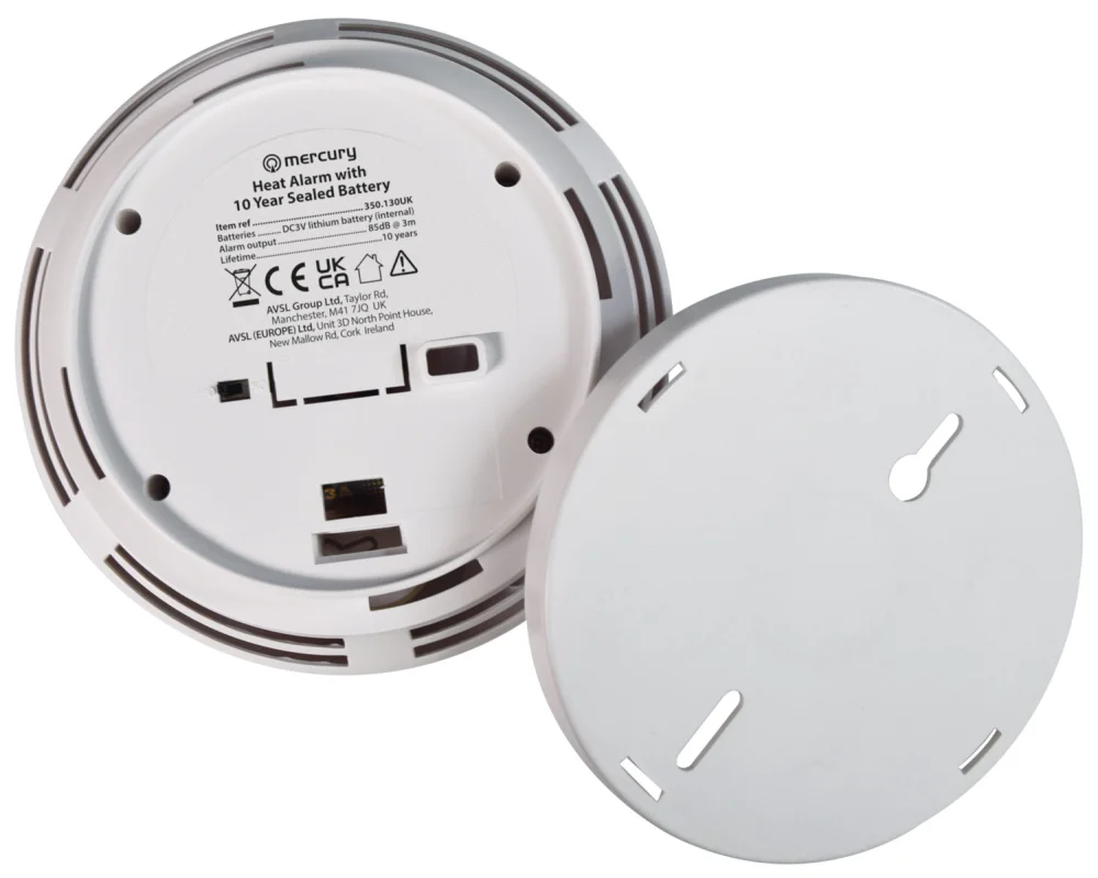 Heat Alarm With 10 Year Sealed Battery