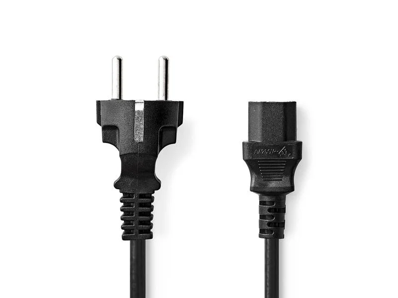 Cabo de Alimenta&ccedil;&atilde;o Nedis Eu Macho P/ Iec-320-C13