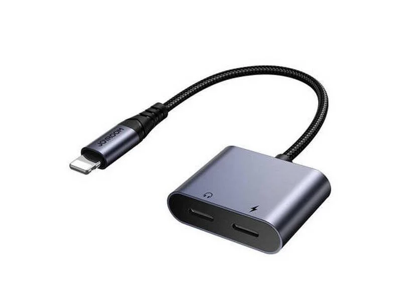 Adaptador de &aacute;udio 2 em 1 Joyroom SY-L02