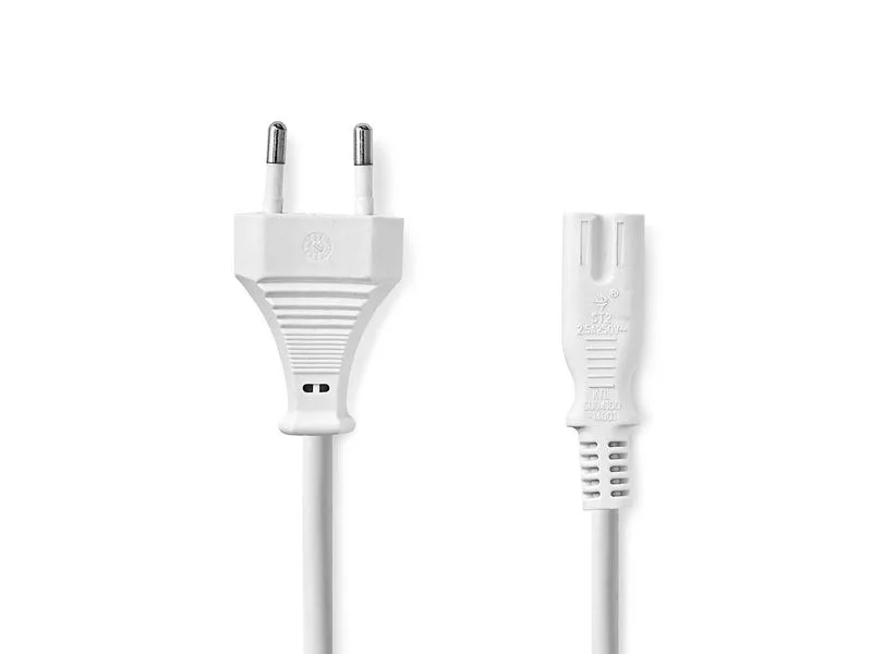 Cabo de Alimenta&ccedil;&atilde;o Euro Macho Iec-320-C7 Reto