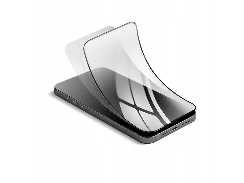 Nano Vidro Flex&iacute;vel 5d para iPhone 15 Preto