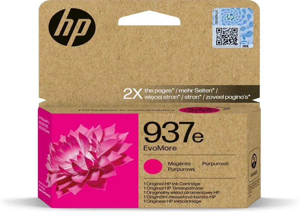 Hp Ink No 937e Magenta (4s6w7ne)