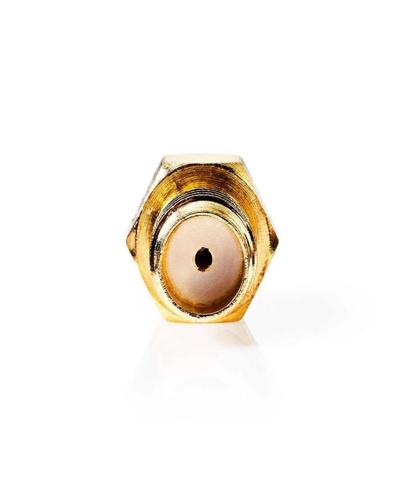 Adaptador Sma F&ecirc;mea Dourado 50 Ohm