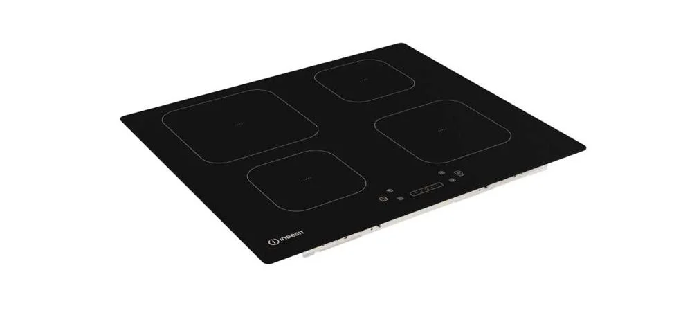 Placa de Indu&ccedil;&atilde;o Is 83q60 Ne 4 Zonas 7200w Preto - Indesit