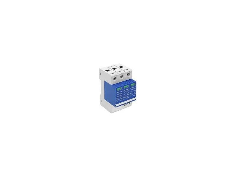 Limitador de Sobretens&atilde;o Qoltec DC 3P 1000V T2 C
