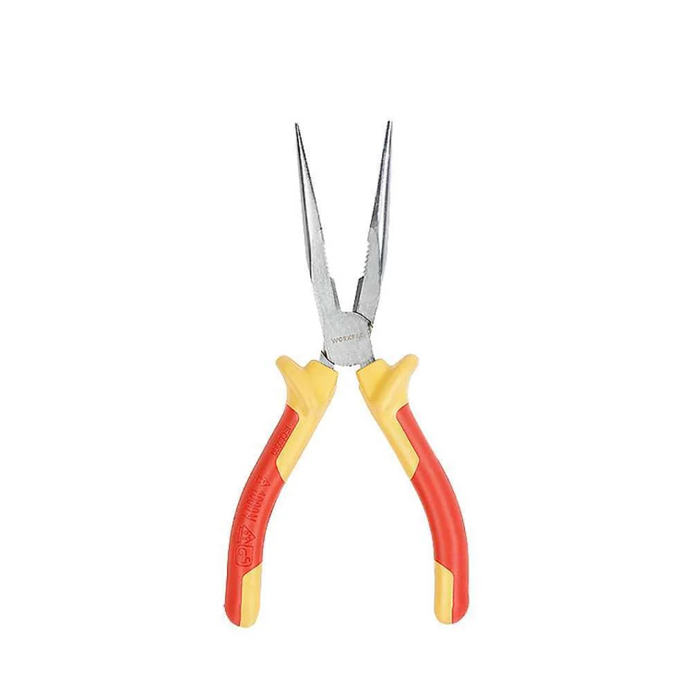 Alicates de Ponta Larga Isolados Vde 6" Workpro