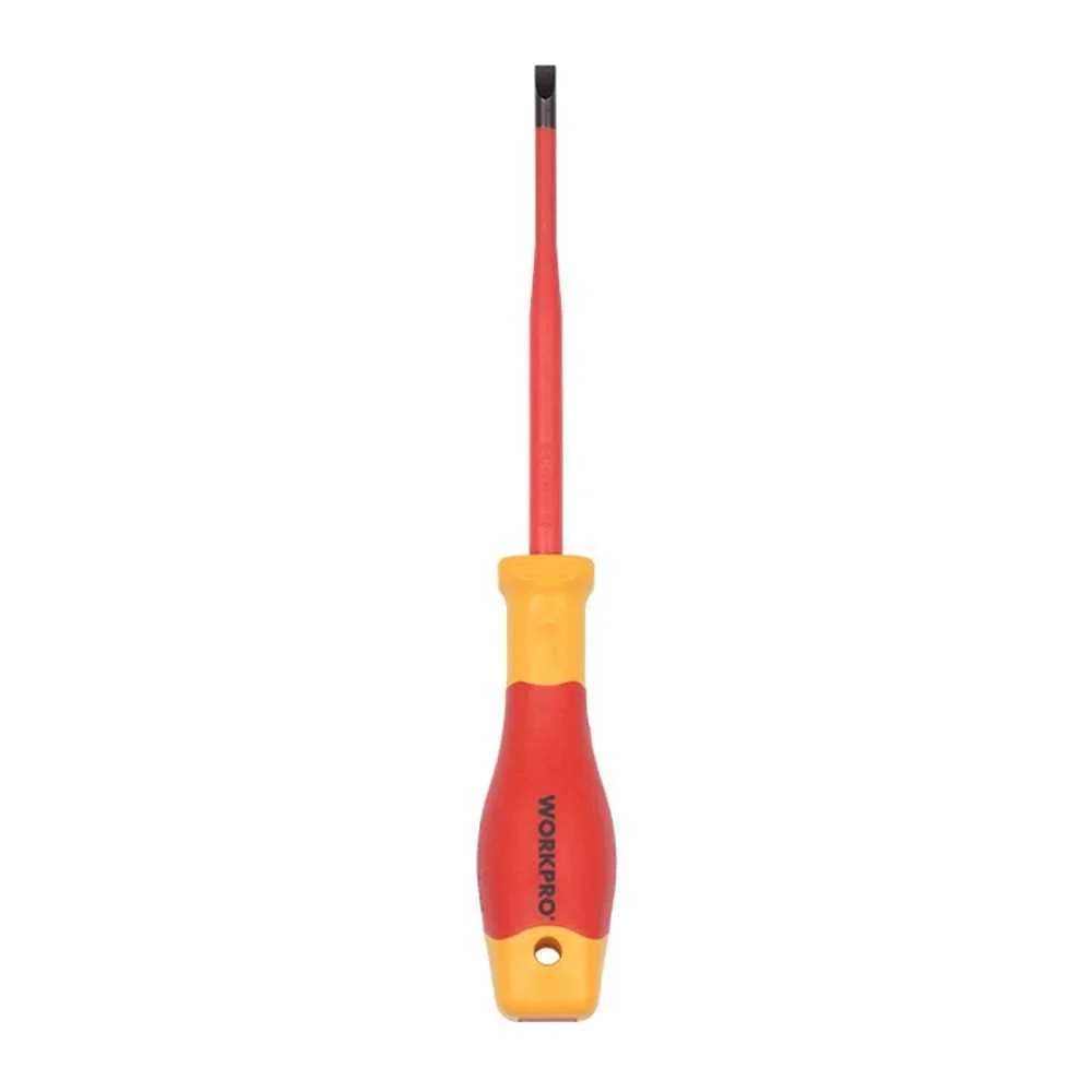 Chave de Fendas Isolada Fina 0.8x4.0x100mm Workpro