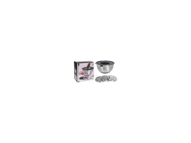 Conjunto Saladeira com Ralador e Misturador Excell