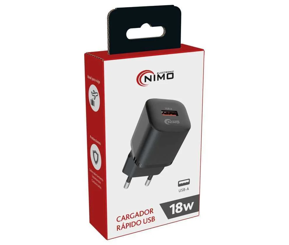 Adaptador Usb-A Qc3.0 18w - Nimo