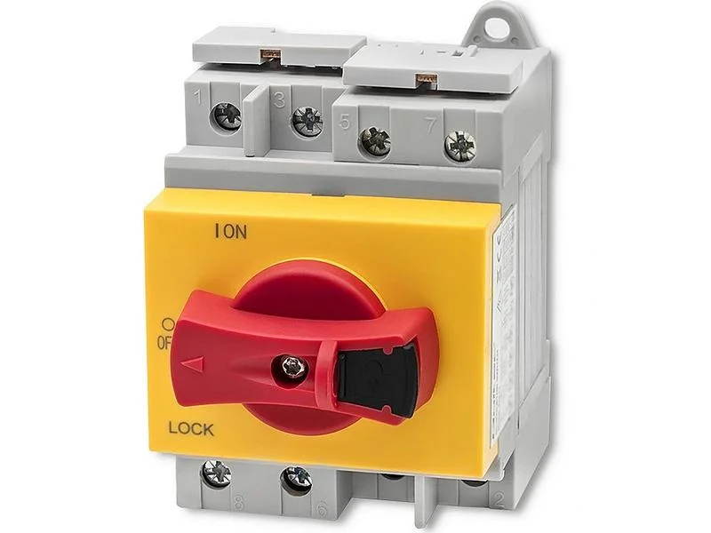 Qoltec 52611 Dc Isolator With Locking Function | Main Switch | 1200v | 32a | 8kv | 4p