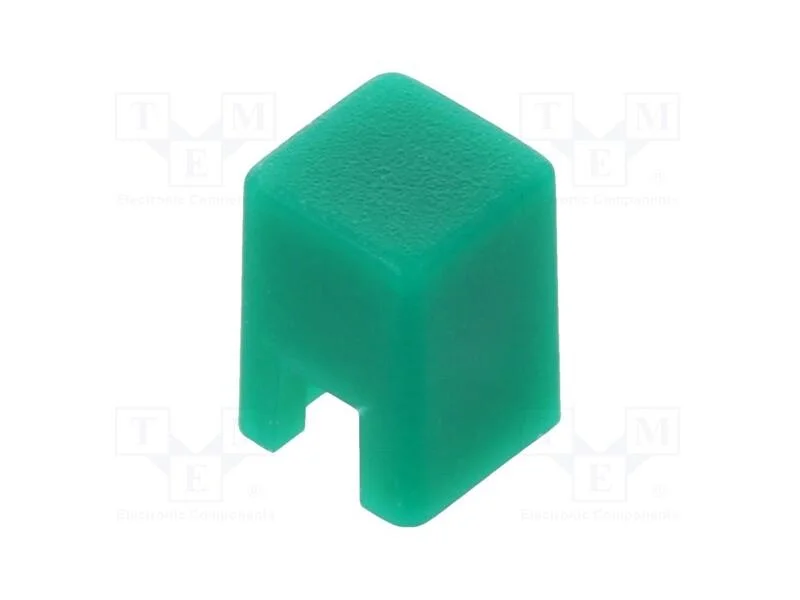 Tecla, Apertado, N&atilde;o Disp, 5,5mm, -25&divide;70c, Quadrada, Verde