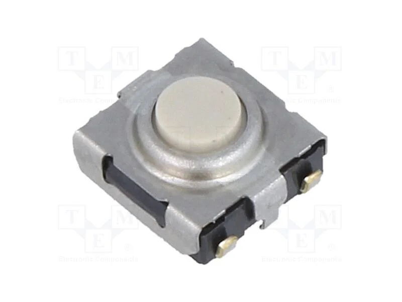 Microinterruptor Tact, Spst-No, Pos: 2, 0,05a/24vdc, Smt, 1,57n