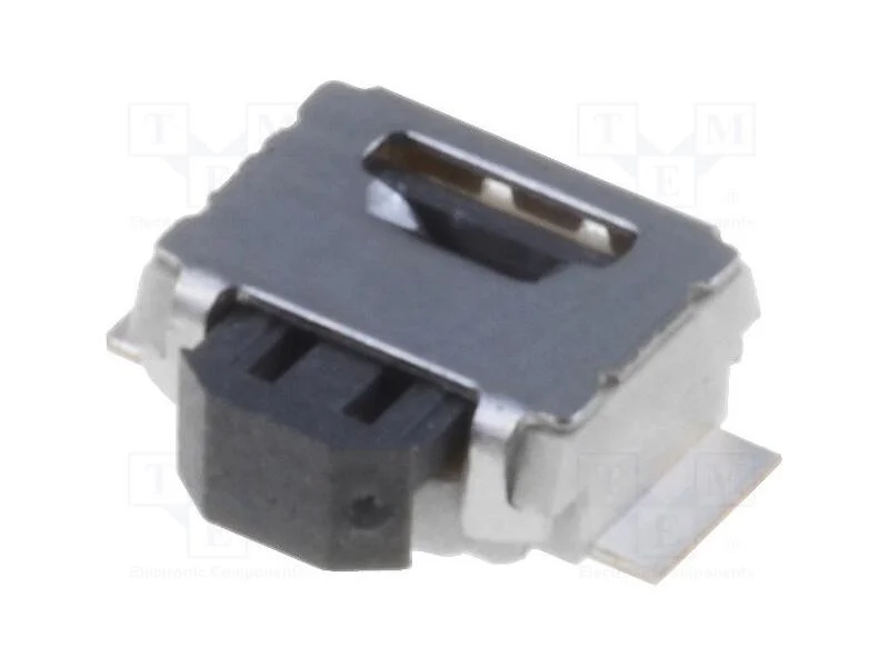 Microinterruptor Tact, Spst-No, Pos: 2, 0,05a/12vdc, Smt, 1,59n